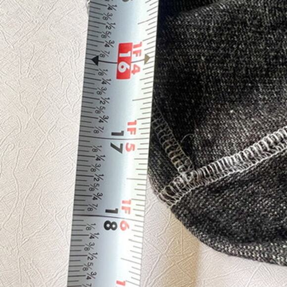 Reclaim Buckle Drop Needle Thermal Men's Long Sleeve Shirt L Dark Grey Heather - Picture 3 of 7